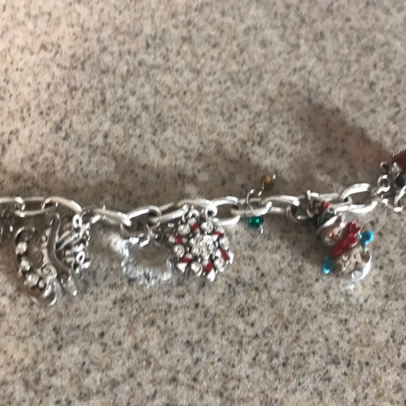Brighton Christmas Charm Bracelet NWOT - Picture 3 of 4